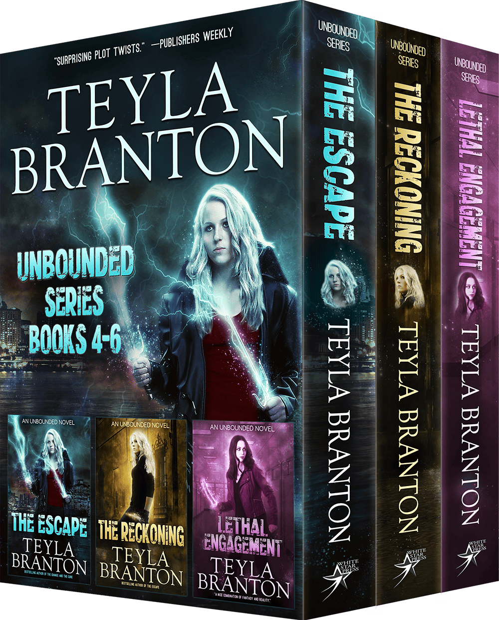 Unbounded Series Books 4-6 by Teyla Branton