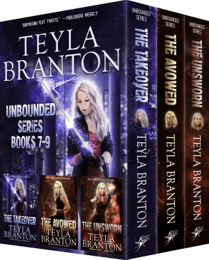 Cover for Unbounded Series Books 7-9